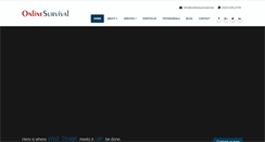 Desktop Screenshot of onlinesurvival.net